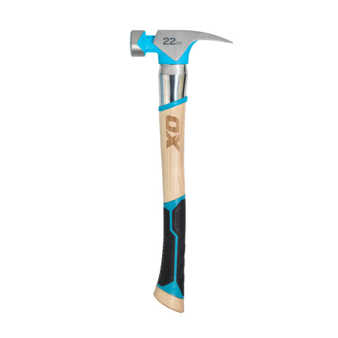 OX Pro 22-Ounce Milled Face Framing Hammer
