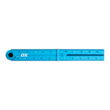OX Pro 24-Inch Imperial Tuff Rule | Cyan