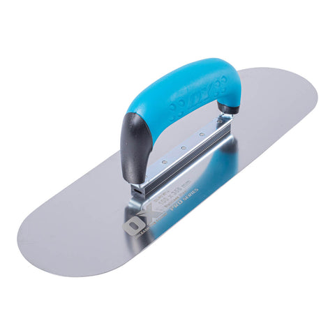 OX Tools 4" x 14" Flexible Pool Trowel | Stainless Steel