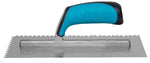 OX Pro 1/4-Inch x 3/16-Inch V-Notch Trowel | Stainless Steel - OX Tools