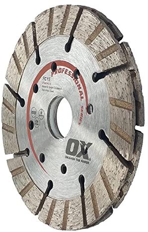 Ox Tools OX-PCTP-5 OX Pro 5" PC15 Sandwich Tuck Point Blade, 5/8"-7/8" Bore - OX Tools