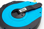 OX  Pro Fibreglass Closed Reel Tape-30M / 100FT-P028330, Blue/Black, 30m - OX Tools