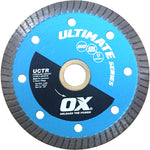 Ultimate Porcelain Tile Cutting Diamond Blade Series | Tile/Porcelain - OX Tools