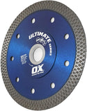 Ultimate Porcelain Fine Turbo Diamond Blade Series | Porcelain/Stone - OX Tools