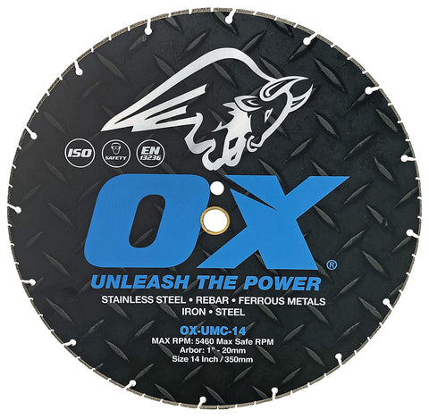 Ultimate Metal Cutting 4 1/2" Vacuum Brazed Diamond Blade Replaces Traditional Abrasive Wheels (4.5")