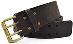 Leather Tool Belt 2-Inch | Large 29" - 46" - OX Tools