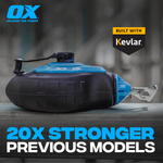 OX Pro Aluminum Body Chalk Reel with Kevlar Reinforced Line – 6:1 Gear Ratio - OX Tools