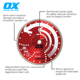 Universal Superfast Diamond Blade Series | Universal/Hard Materials - OX Tools