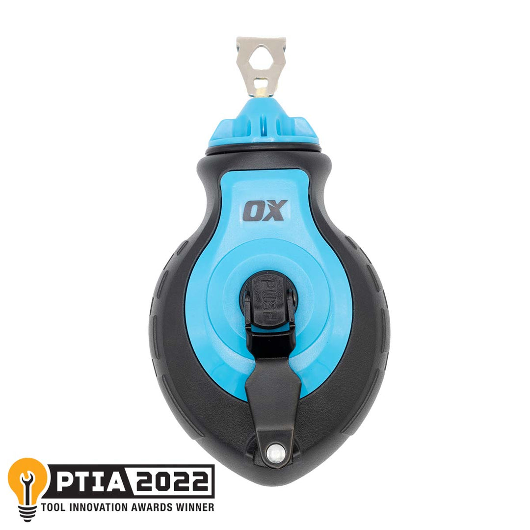 OX Pro Aluminum Body Chalk Reel with Kevlar Reinforced Line OX Pro Aluminum Body Chalk Reel with Kevlar Reinforced Line