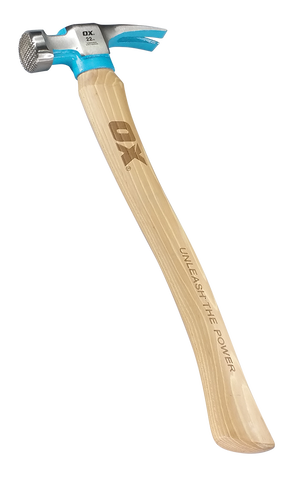 OX TOOLS Pro Series 18 Ounce California Framing Hammer | Hickory Handle - OX Tools