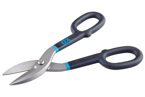 Straight Cut Tin Snips | 10-Inch - OX Tools