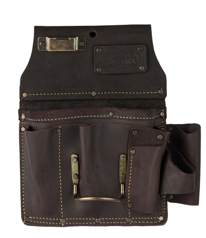 Drywaller's Tool Pouch | Oil-Tanned Leather