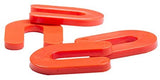 3/16-Inch Horseshoe Shim Spacers | Orange - 1,000 PCS - OX Tools