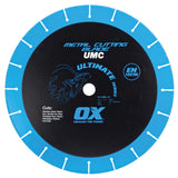 Ultimate Metal Cutting 7" Vacuum Brazed Diamond Blade Replaces Traditional Abrasive Wheels (7") - OX Tools