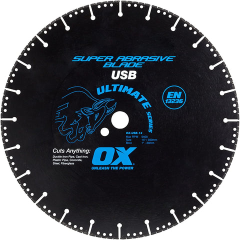 Universal Superabrasive Diamond Blade Series | Metal/Hard Materials - OX Tools