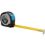 25 Foot Pro Magnetic Tape Measure | Ox Grip Horn Hook - OX Tools